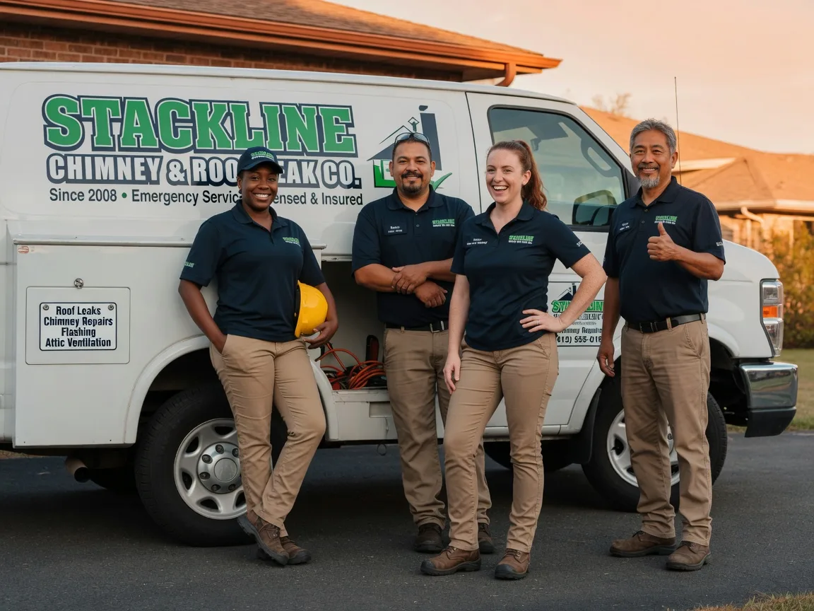 Chimney flashing repair company in Everett, WA